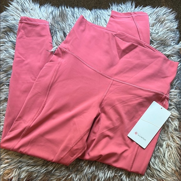 Lululemon align high rise w/ pockets 10 desert red - Picture 1 of 8